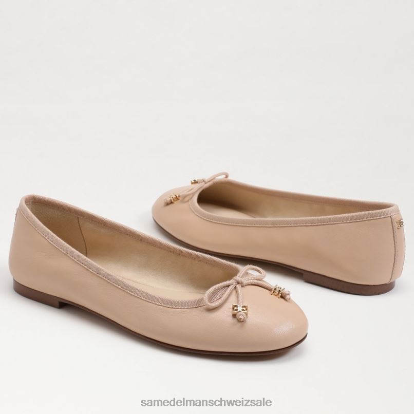 CH Sam Edelman Frauen Felicia Luxe Ballerinas Vintage-Rosa X2J86289 Schuhwerk