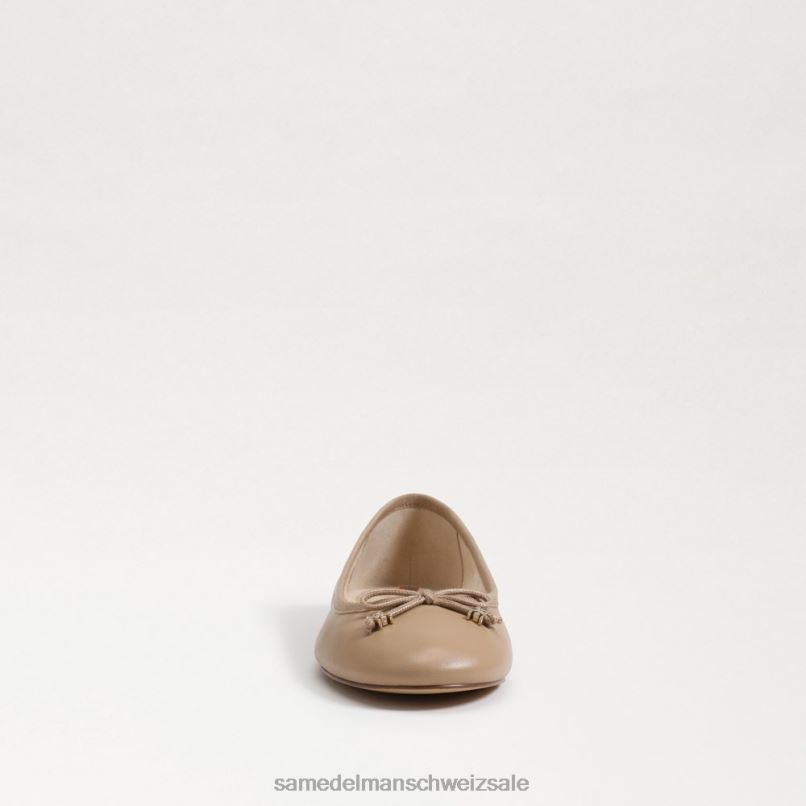 CH Sam Edelman Frauen Felicia Luxe Ballerinas sanftes Beige X2J86283 Schuhwerk