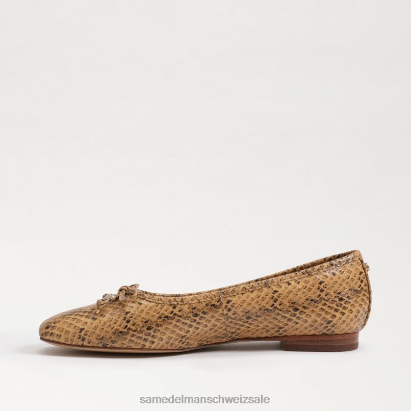 CH Sam Edelman Frauen Wiese Ballerina Weizen X2J86176 Schuhwerk