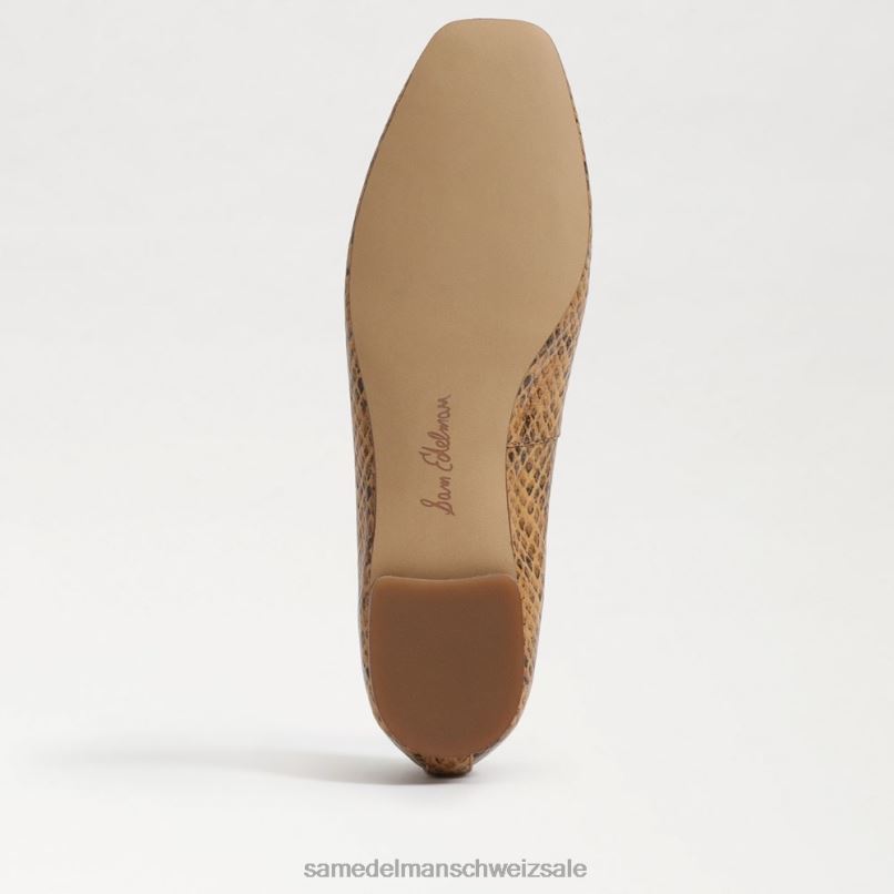 CH Sam Edelman Frauen Wiese Ballerina Weizen X2J86176 Schuhwerk
