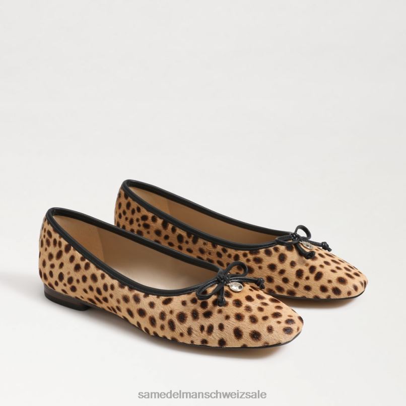 CH Sam Edelman Frauen Wiese Ballerina tan multi X2J86175 Schuhwerk