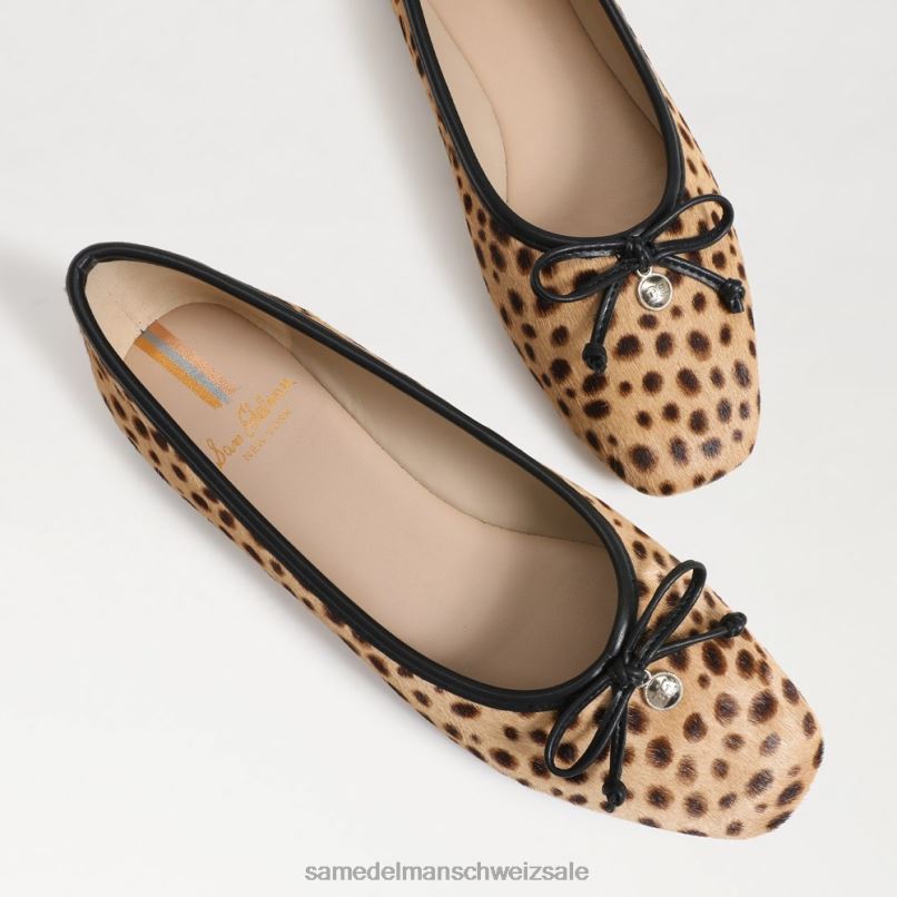 CH Sam Edelman Frauen Wiese Ballerina tan multi X2J86175 Schuhwerk
