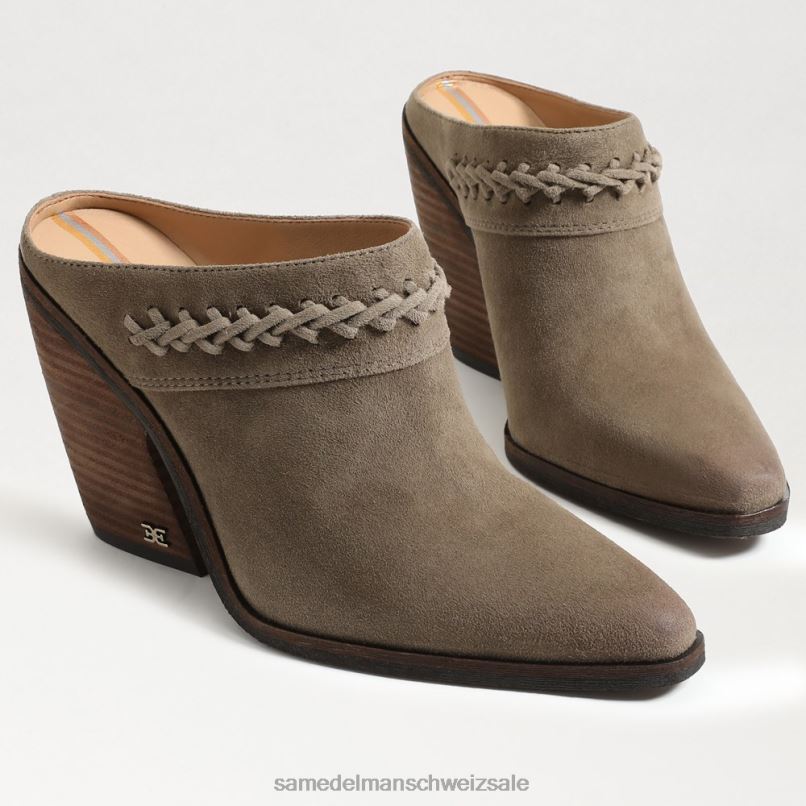 CH Sam Edelman Frauen Alison Western-Mule Wüstenolive X2J86881 Schuhwerk