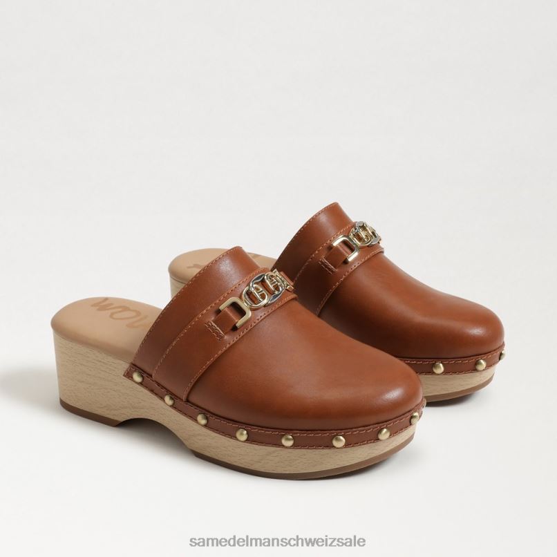 CH Sam Edelman Frauen Kaye verstopfen Cuoio braun X2J86443 Schuhwerk