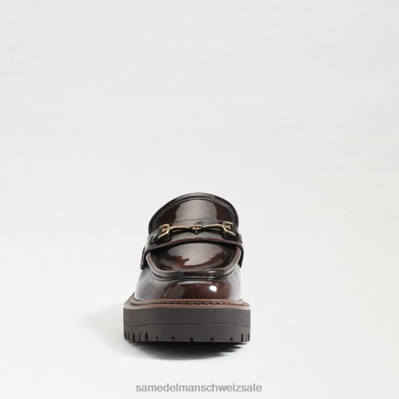 CH Sam Edelman Frauen Lennon-Mule mit Stollensohle Kastanie X2J86464 Schuhwerk