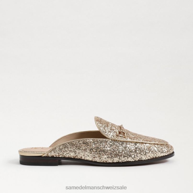 CH Sam Edelman Frauen Linnie Bit Mule Bernstein Gold X2J8682 Schuhwerk