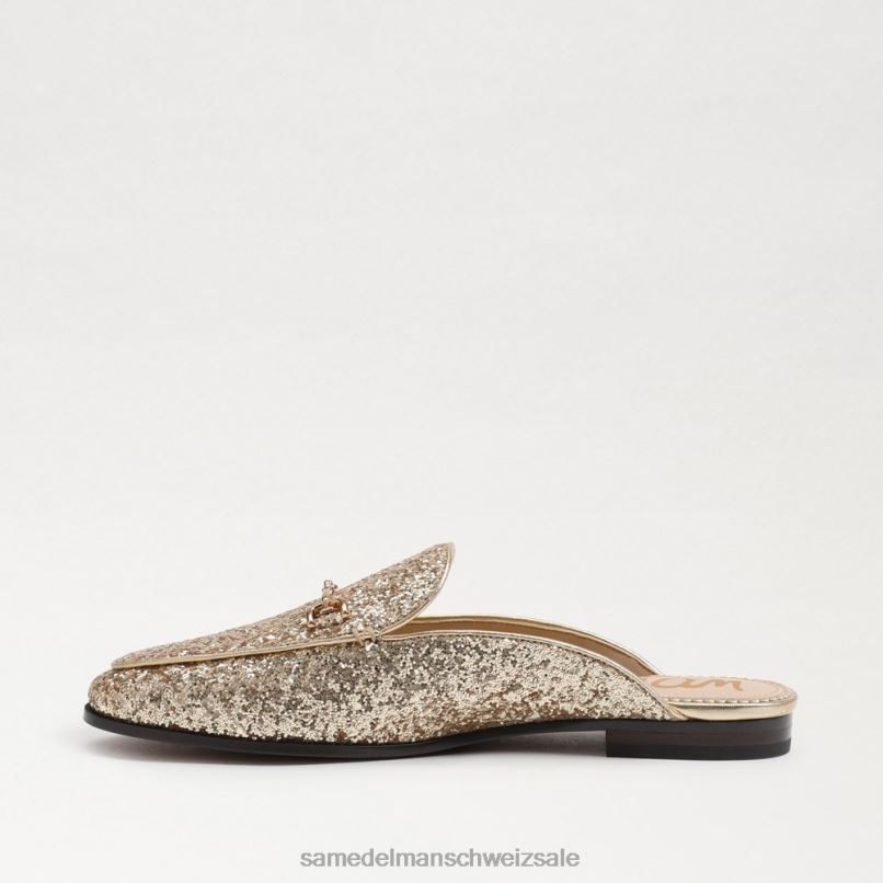 CH Sam Edelman Frauen Linnie Bit Mule Bernstein Gold X2J8682 Schuhwerk