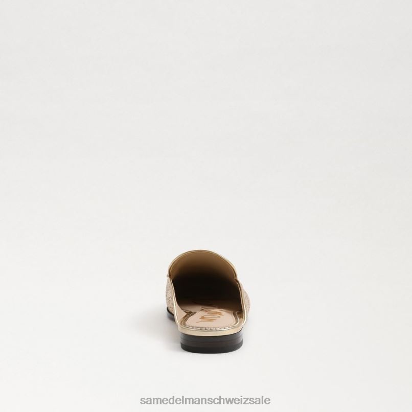 CH Sam Edelman Frauen Linnie Bit Mule Bernstein Gold X2J8682 Schuhwerk