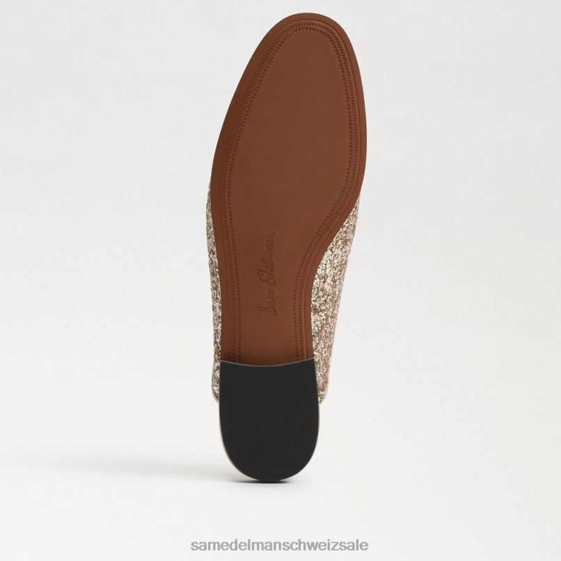 CH Sam Edelman Frauen Linnie Bit Mule Bernstein Gold X2J8682 Schuhwerk