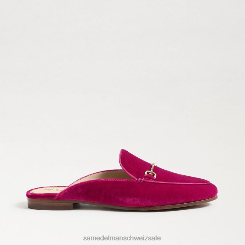 CH Sam Edelman Frauen Linnie Bit Mule Himbeersamt X2J8674 Schuhwerk