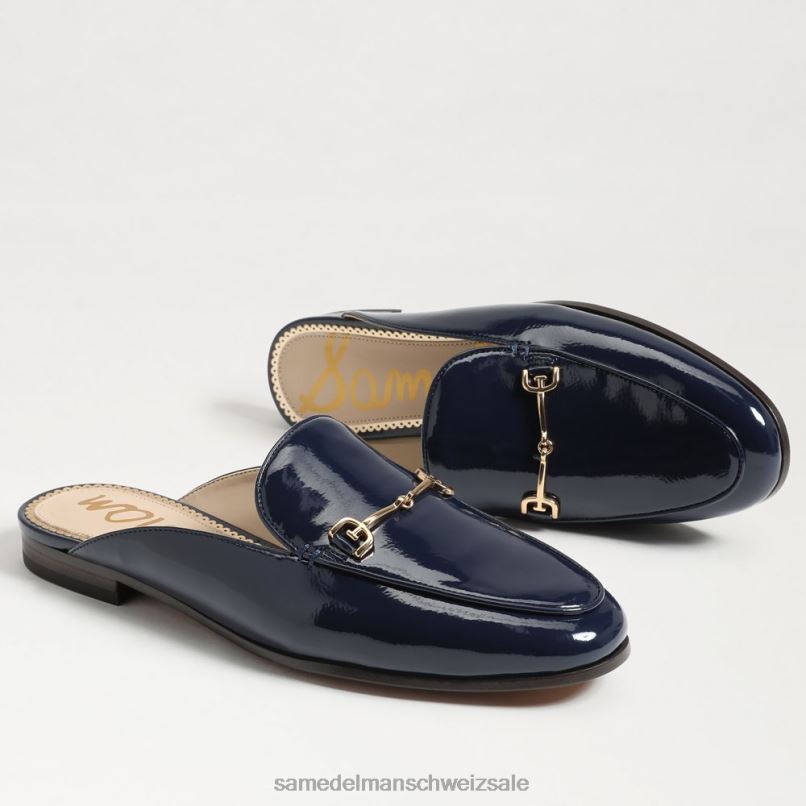 CH Sam Edelman Frauen Linnie Bit Mule Königliche Marine X2J8683 Schuhwerk