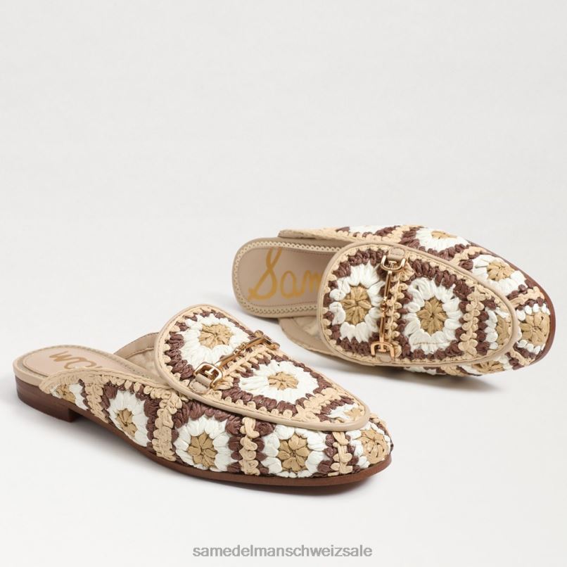 CH Sam Edelman Frauen Linnie Crochet Bit Mule natürlich X2J86252 Schuhwerk