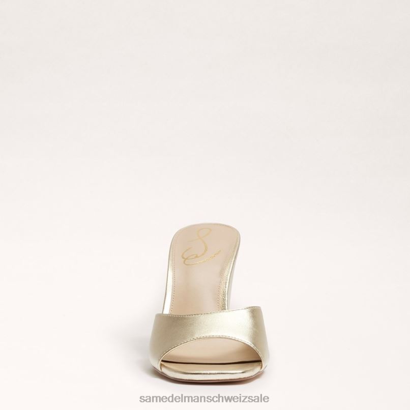 CH Sam Edelman Frauen Merrick Keilsandale dunkles Gold X2J86611 Schuhwerk