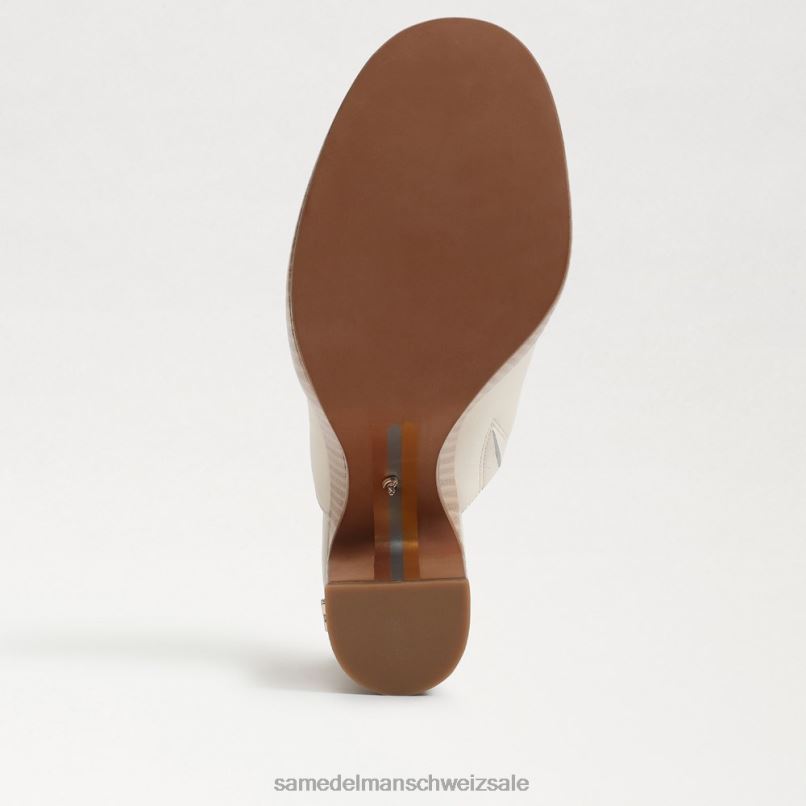 CH Sam Edelman Frauen Shiloh-Pantoletten mit Absatz modernes Elfenbein X2J86715 Schuhwerk
