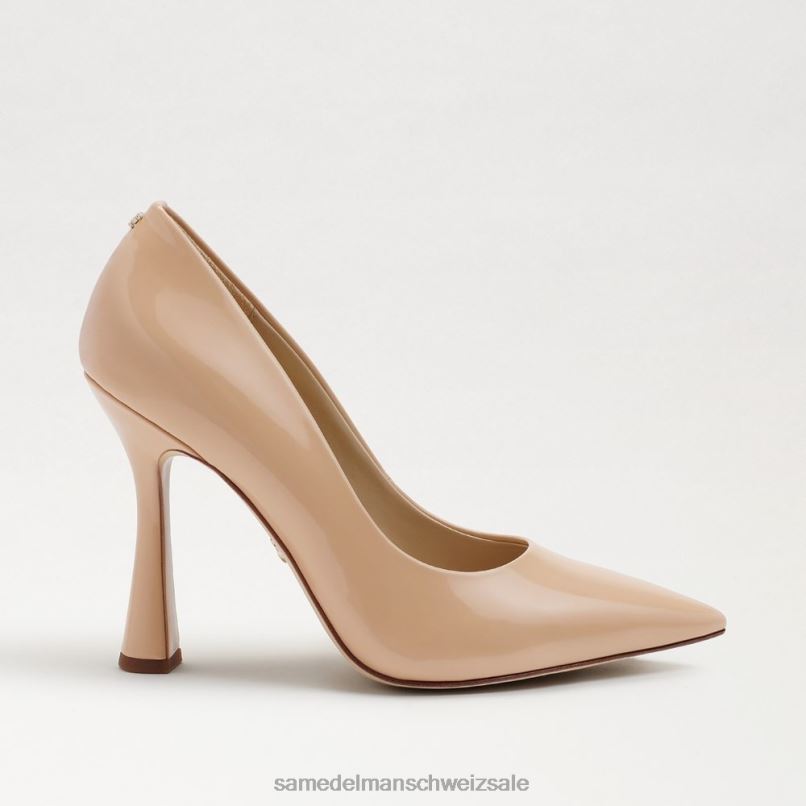 CH Sam Edelman Frauen Antonia spitze Zehenpumpe Beige-Rouge-Lack X2J86839 Schuhwerk