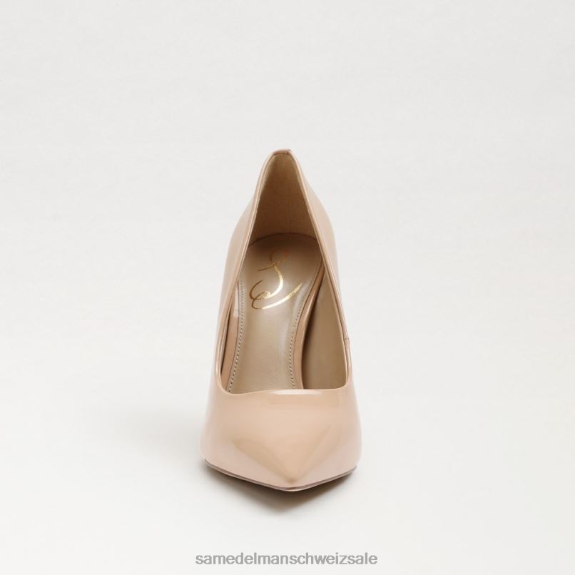 CH Sam Edelman Frauen Antonia spitze Zehenpumpe Beige-Rouge-Lack X2J86839 Schuhwerk