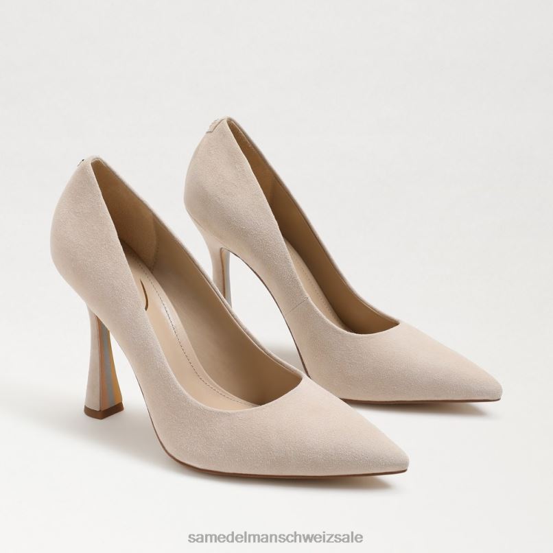 CH Sam Edelman Frauen Antonia spitze Zehenpumpe Cappuccino-Wildleder X2J86957 Schuhwerk