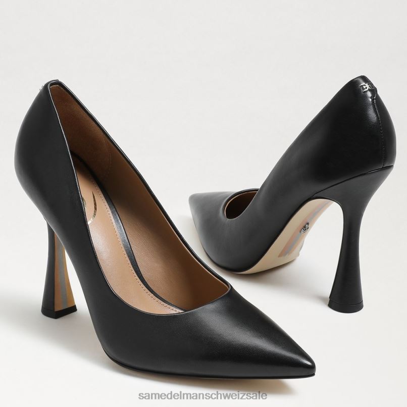 CH Sam Edelman Frauen Antonia spitze Zehenpumpe Schwarz X2J86837 Schuhwerk