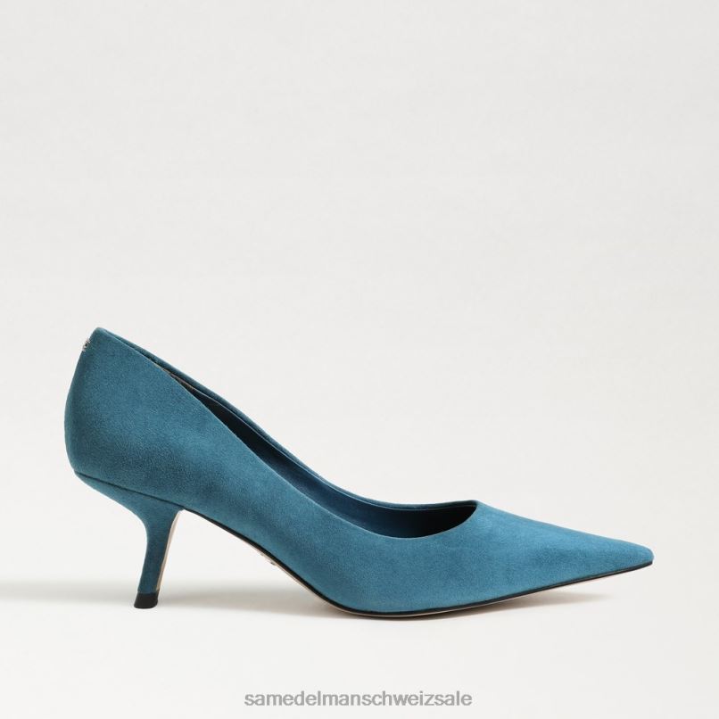 CH Sam Edelman Frauen Bianka Kitten-Heel-Pumpe wildes Indigo X2J86721 Schuhwerk