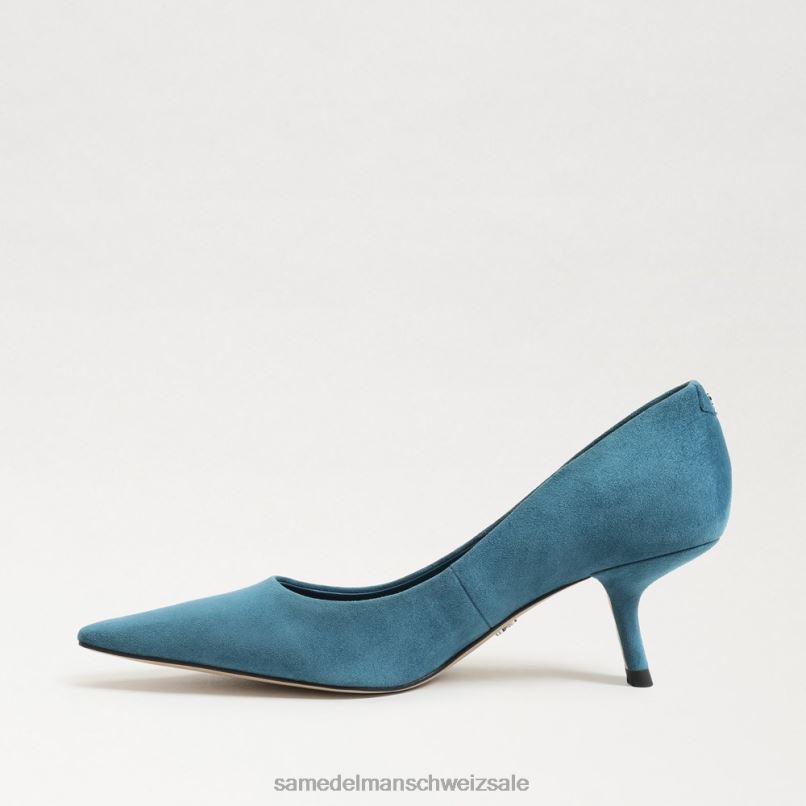 CH Sam Edelman Frauen Bianka Kitten-Heel-Pumpe wildes Indigo X2J86721 Schuhwerk