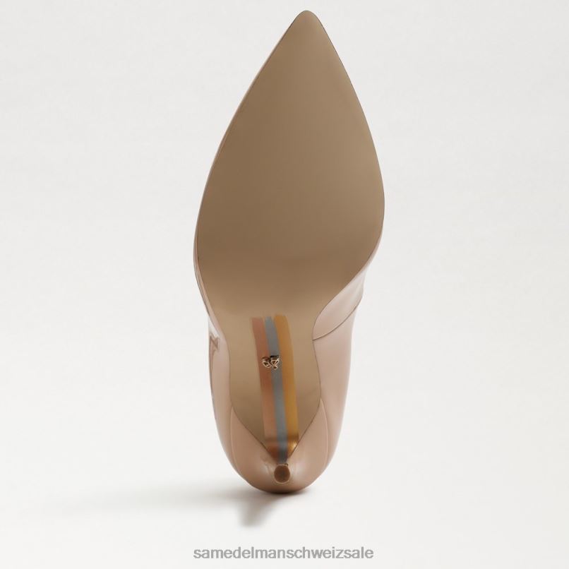 CH Sam Edelman Frauen Danna spitzer Zehenabsatz Beige Rouge X2J86412 Schuhwerk