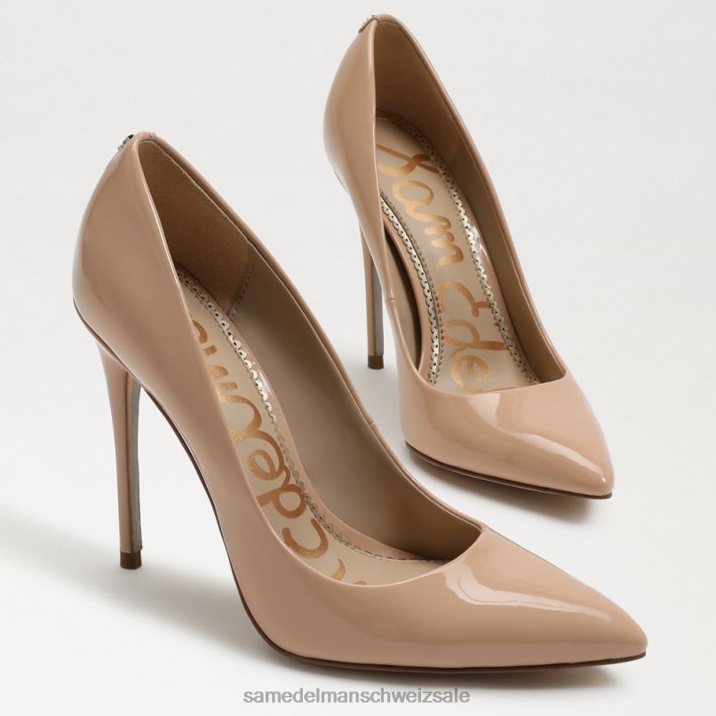 CH Sam Edelman Frauen Danna spitzer Zehenabsatz Beige Rouge X2J86412 Schuhwerk