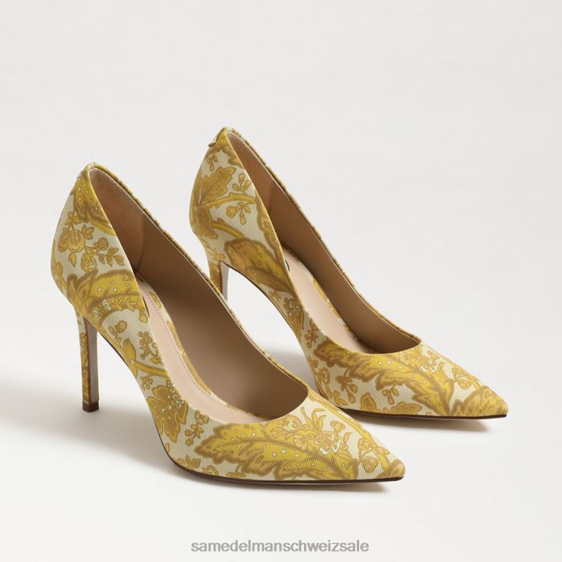 CH Sam Edelman Frauen Haselnussbrauner spitzer Zehenabsatz Kurkuma X2J86134 Schuhwerk