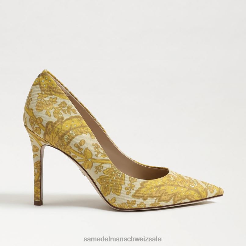 CH Sam Edelman Frauen Haselnussbrauner spitzer Zehenabsatz Kurkuma X2J86134 Schuhwerk