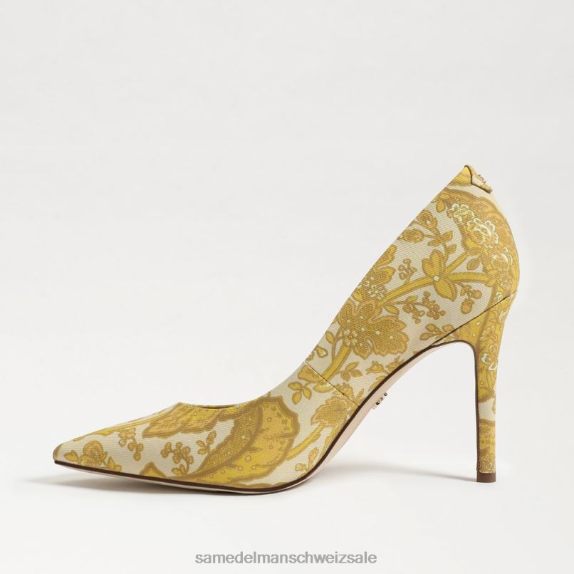 CH Sam Edelman Frauen Haselnussbrauner spitzer Zehenabsatz Kurkuma X2J86134 Schuhwerk