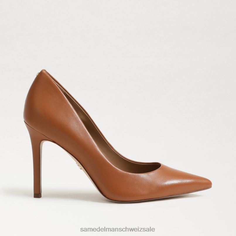 CH Sam Edelman Frauen Haselnussbrauner spitzer Zehenabsatz Sattel X2J86153 Schuhwerk