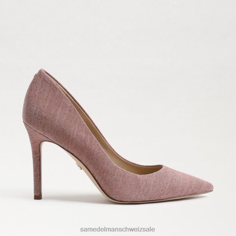 CH Sam Edelman Frauen Haselnussbrauner spitzer Zehenabsatz Terrakotta-Rose X2J86145 Schuhwerk