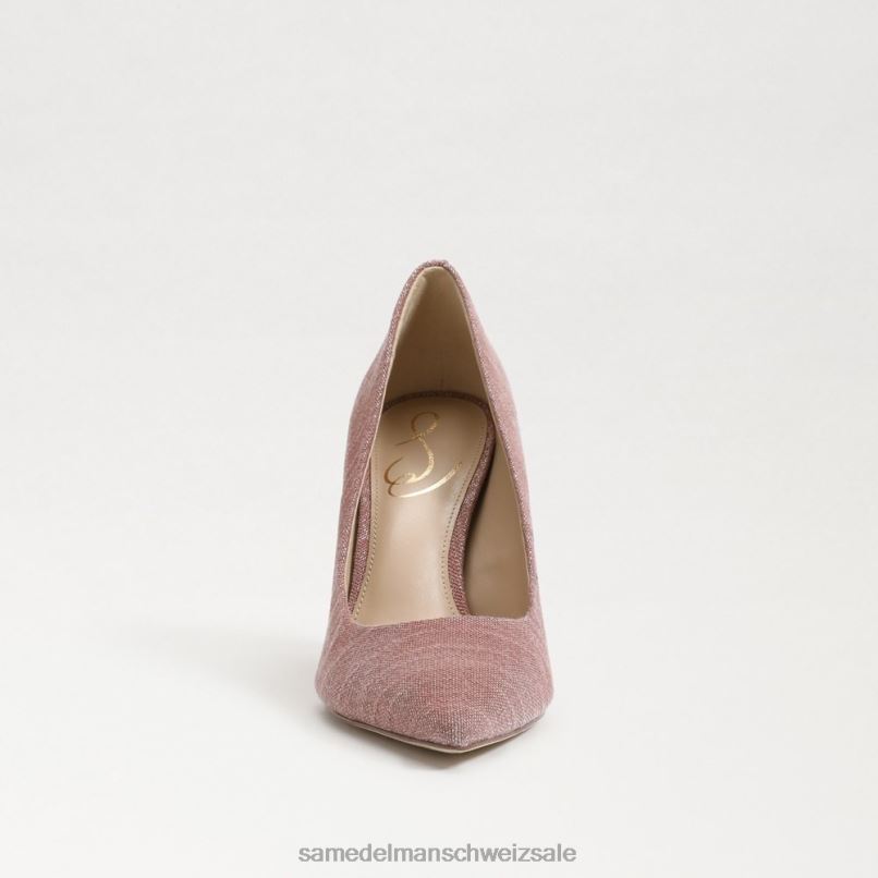 CH Sam Edelman Frauen Haselnussbrauner spitzer Zehenabsatz Terrakotta-Rose X2J86145 Schuhwerk