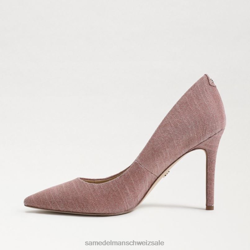 CH Sam Edelman Frauen Haselnussbrauner spitzer Zehenabsatz Terrakotta-Rose X2J86145 Schuhwerk