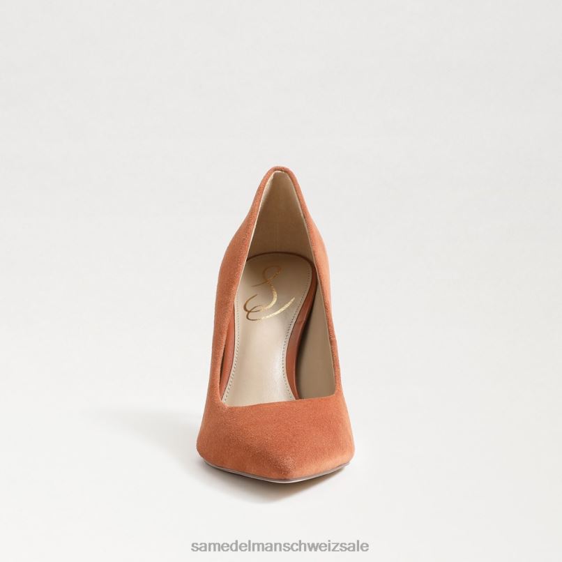 CH Sam Edelman Frauen Haselnussbrauner spitzer Zehenabsatz bestäubter Ton X2J86165 Schuhwerk