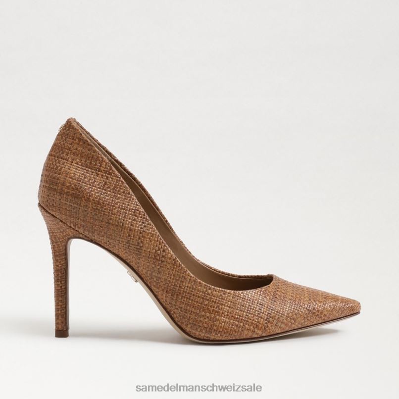 CH Sam Edelman Frauen Haselnussbrauner spitzer Zehenabsatz cuoio X2J86144 Schuhwerk