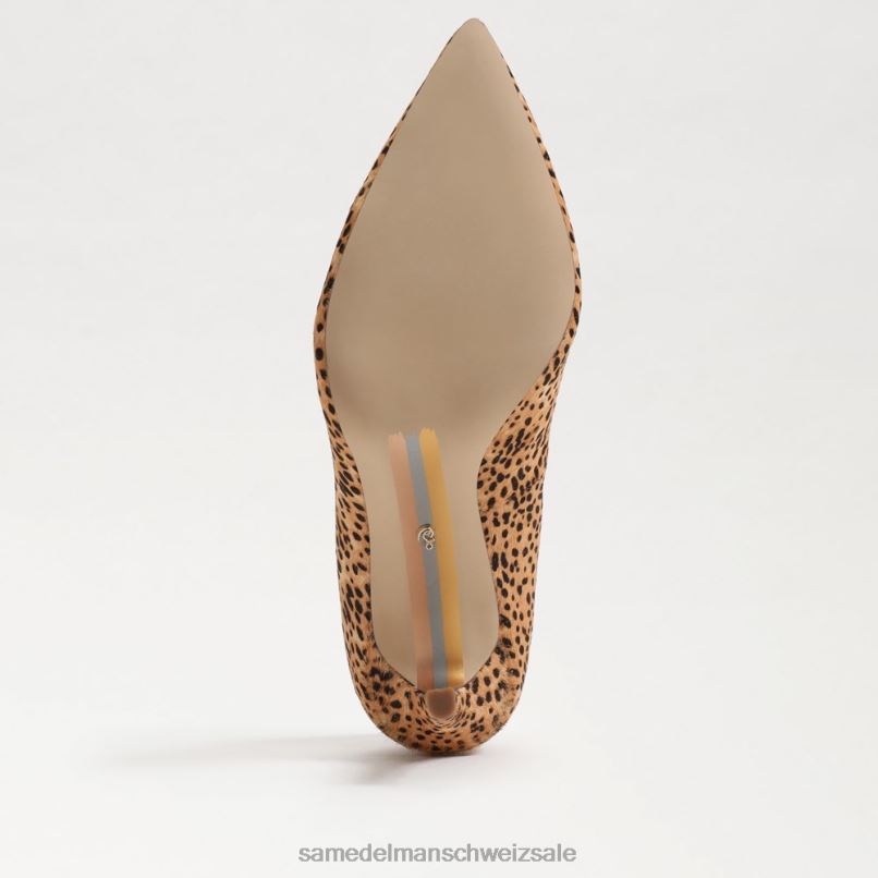 CH Sam Edelman Frauen Haselnussbrauner spitzer Zehenabsatz tan multi X2J86157 Schuhwerk