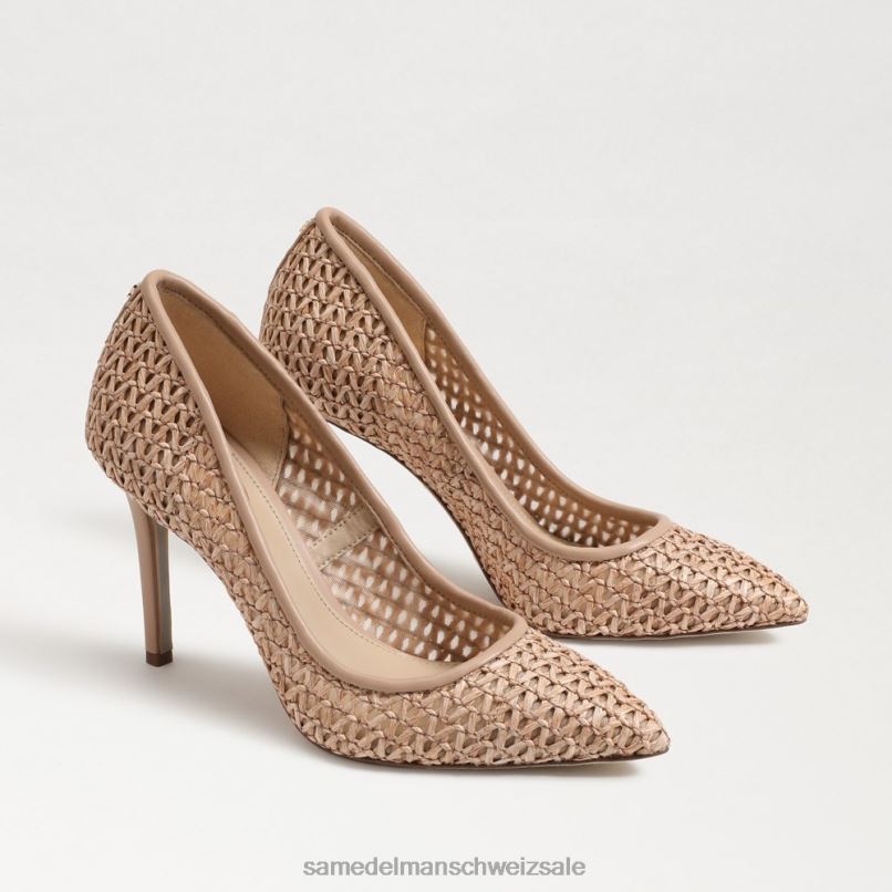 CH Sam Edelman Frauen Haselnussbrauner spitzer Zehenabsatz warme Bräune X2J86140 Schuhwerk