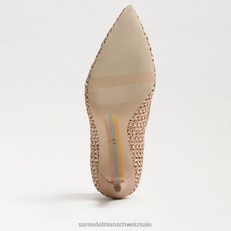 CH Sam Edelman Frauen Haselnussbrauner spitzer Zehenabsatz warme Bräune X2J86140 Schuhwerk