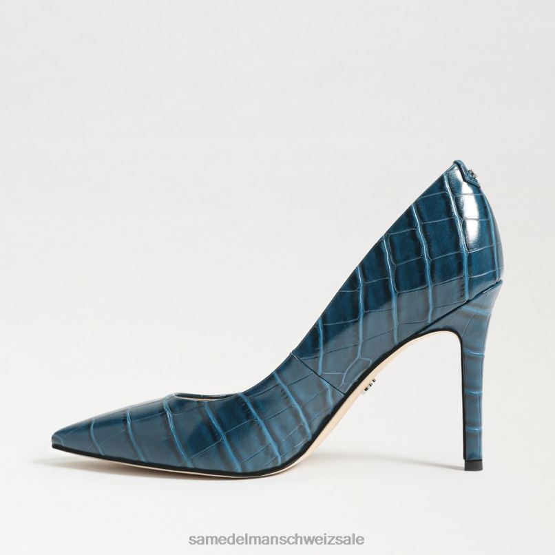 CH Sam Edelman Frauen Haselnussbrauner spitzer Zehenabsatz wildes Indigo X2J86149 Schuhwerk