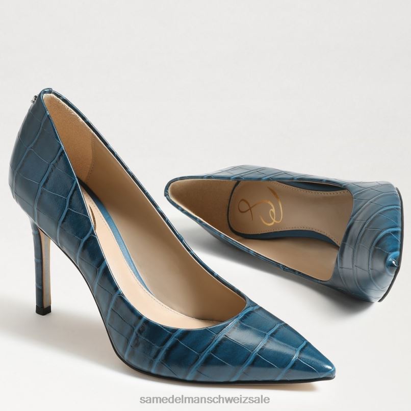 CH Sam Edelman Frauen Haselnussbrauner spitzer Zehenabsatz wildes Indigo X2J86149 Schuhwerk