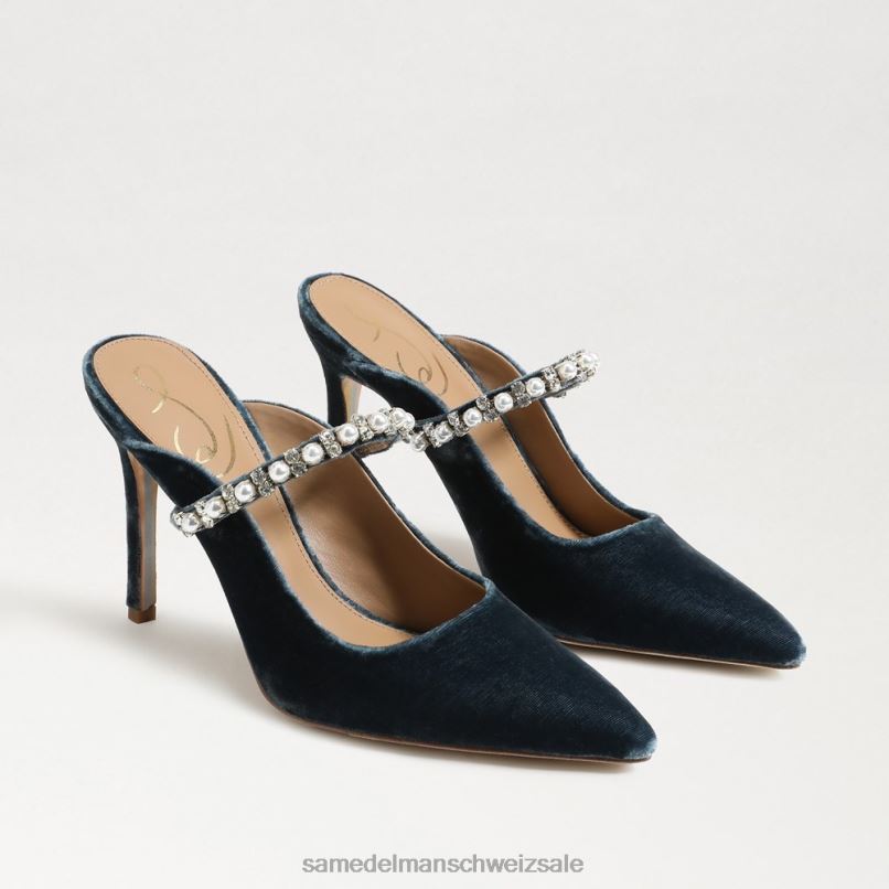 CH Sam Edelman Frauen Hyland Mule-Pumpe tiefer Saphir X2J86524 Schuhwerk