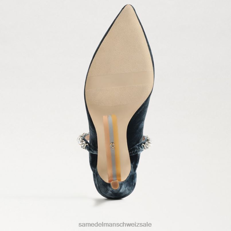 CH Sam Edelman Frauen Hyland Mule-Pumpe tiefer Saphir X2J86524 Schuhwerk