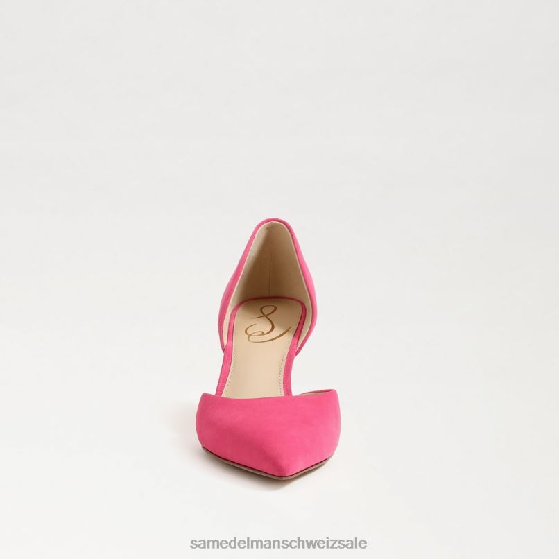 CH Sam Edelman Frauen Viv-Pumpe mit spitzer Zehenpartie Dahlie rosa X2J86364 Schuhwerk