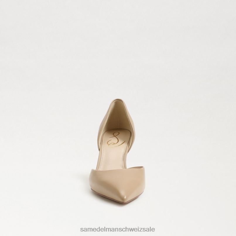 CH Sam Edelman Frauen Viv-Pumpe mit spitzer Zehenpartie sanftes Beige X2J86359 Schuhwerk