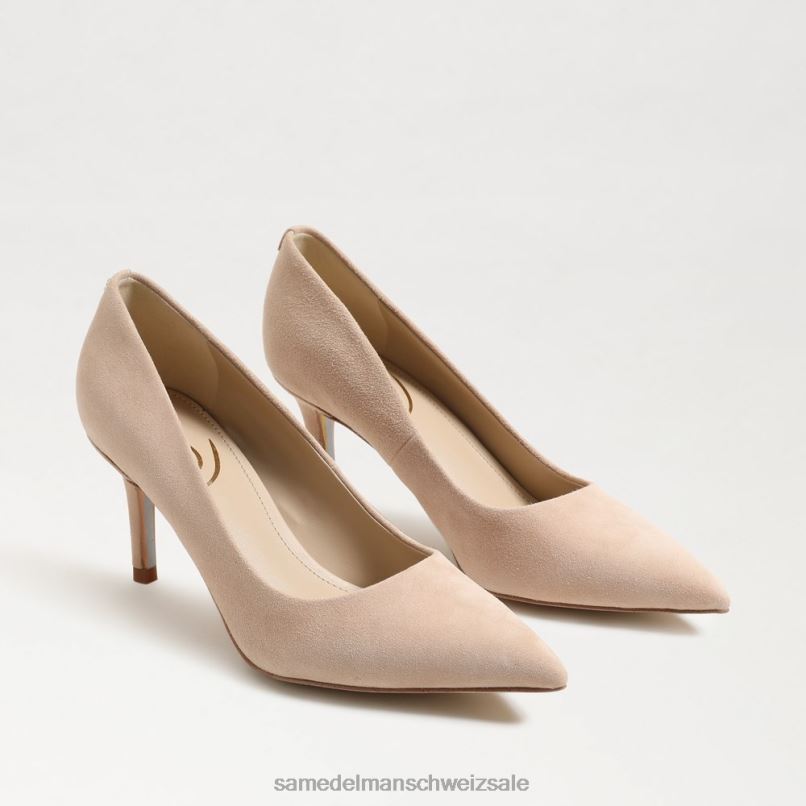 CH Sam Edelman Frauen Wiener Kitten-Heel-Pumpe Cappuccino X2J86211 Schuhwerk