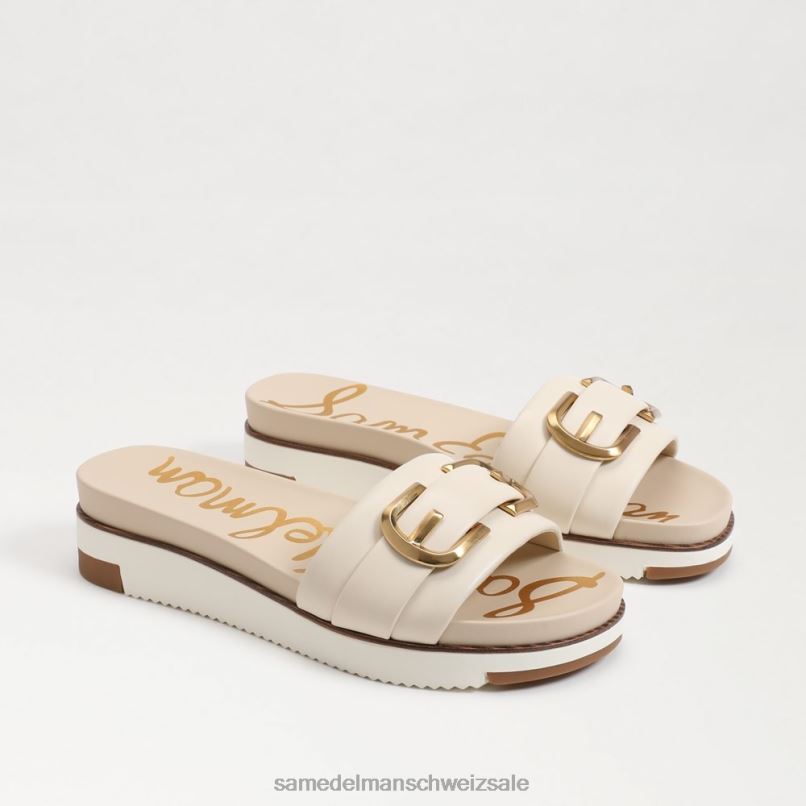 CH Sam Edelman Frauen Amelia Slide-Sandale modernes Elfenbein X2J86509 Schuhwerk