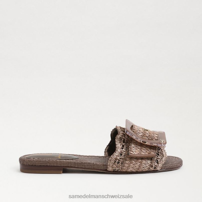 CH Sam Edelman Frauen Bambi-Slide-Sandale Kaffee X2J8666 Schuhwerk