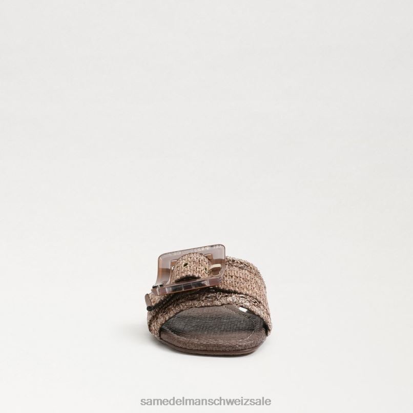 CH Sam Edelman Frauen Bambi-Slide-Sandale Kaffee X2J8666 Schuhwerk