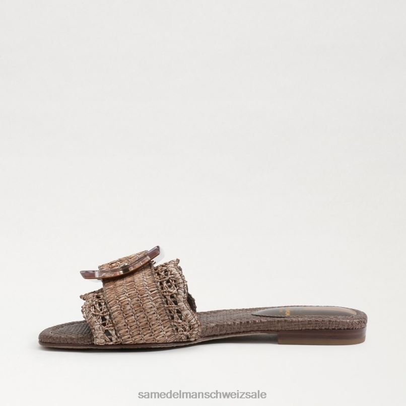 CH Sam Edelman Frauen Bambi-Slide-Sandale Kaffee X2J8666 Schuhwerk