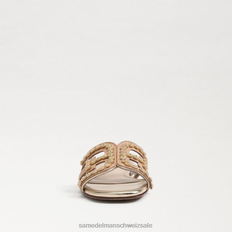 CH Sam Edelman Frauen Bay Fleur Slide-Sandale Buchenholz X2J86623 Schuhwerk